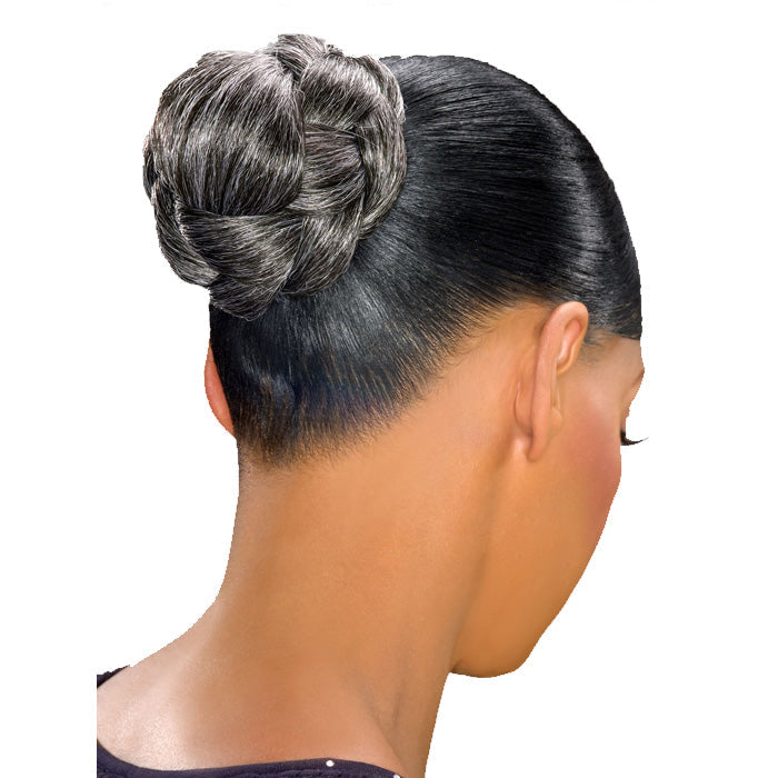 Foxy Silver Bun - B DOME Alexwigs