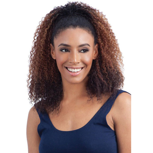 Freetress Equal Drawstring Fullcap Half Wig MILAN GIRL Alexwigs