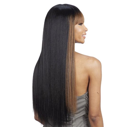 Mayde Beauty Axis Sleek Straight Full Wig with a Natural China Bang - JUPITER Alexwigs