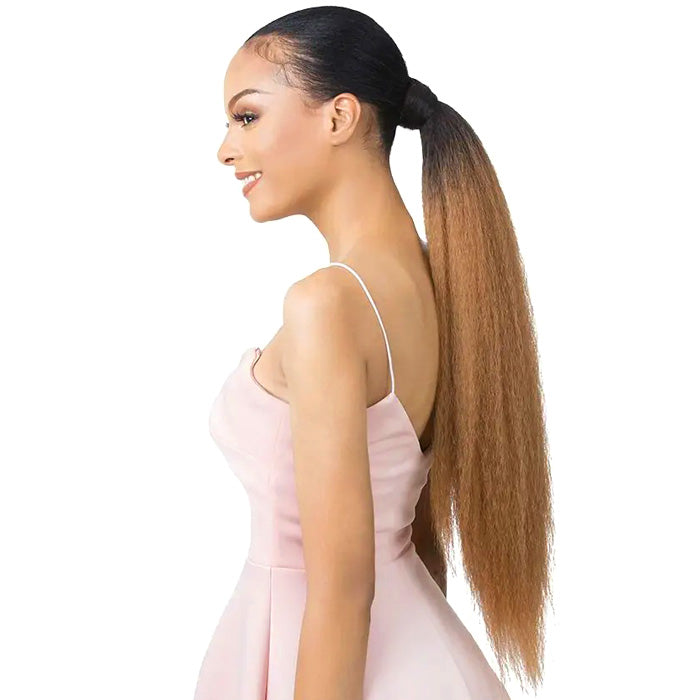 Goldntree Wrap Ponytail - KINKY STRAIGHT 26" Alexwigs
