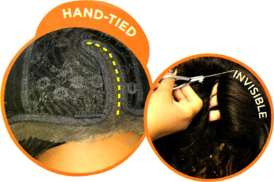 Sensationnel Bare & Natural 100% Virgin Remi Brazilian Lace Wig NATURAL BOHEMIAN Alexwigs