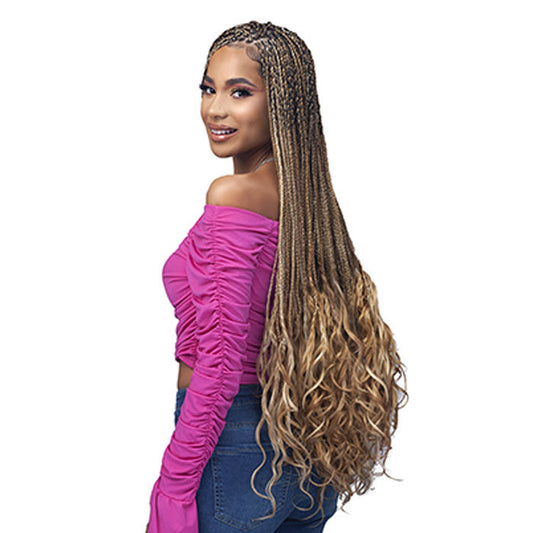 Bobbi Boss Knotless Pre-Stretched Braid - 3X FRENCH CURL 28" Alexwigs