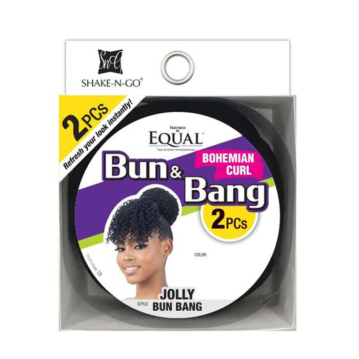 Shake N Go Equal Bun & Bang 2pcs - JOLLY Alexwigs