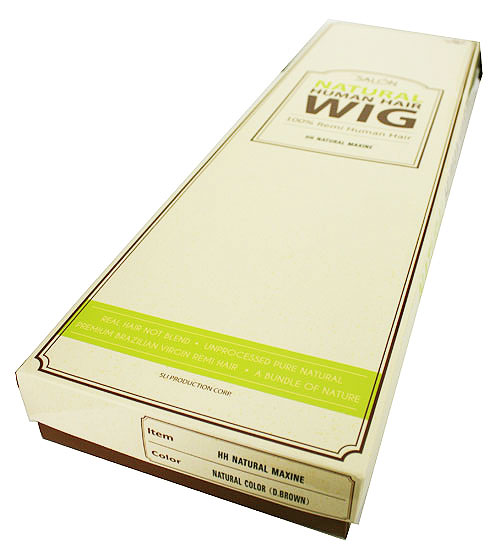 It's a wig Salon Remi 100% Brazilian Human Hair Unprocessed Wig NATURAL MAXINE Alexwigs