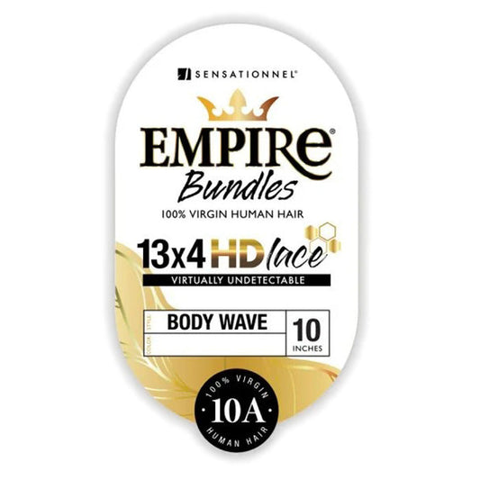 Sensationnel Empire Bundles 100% Human Hair 13X4 HD Lace Closure - BODY WAVE Alexwigs