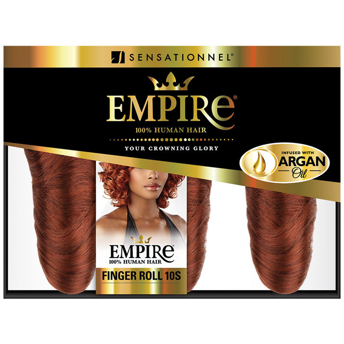 Sensationnel Empire 100% Human Hair Weaves 3PCS - FINGER ROLL 10S Alexwigs