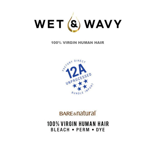 Sensationnel 100% Virgin Human Har 12A 3X Wet&Wavy Deep Bundle-16"18"20" Alexwigs