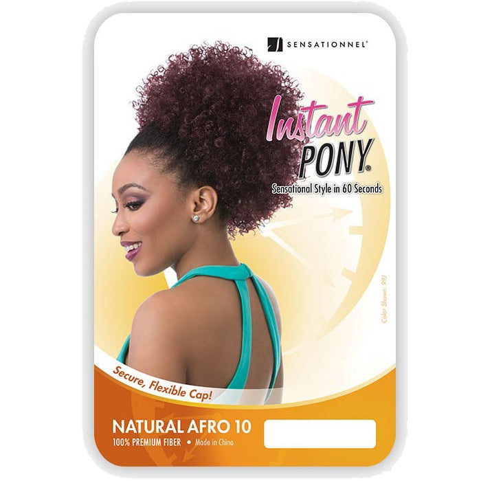 Sensationnel Instant Pony Natural AFRO 10 Alexwigs