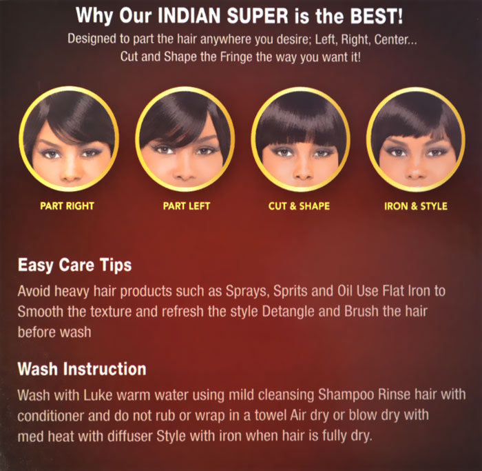 It's a Wig Indian Super Natural 100% Remi Human Hair Wig HH INDIAN REMI AVIA Alexwigs