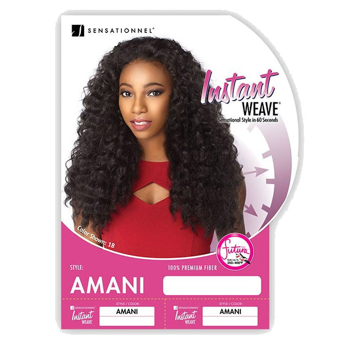 Sensationnel Instant Weave Half Wig - AMANI Alexwigs