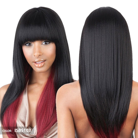 Mane Concept Isis Brown Sugar Human Hair Blend Full Wig - BS103 Alexwigs
