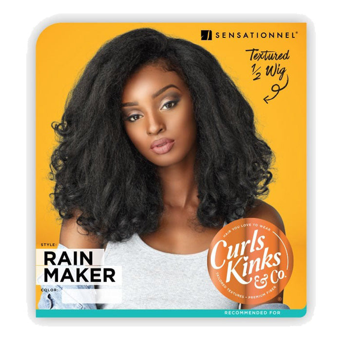 Sensationnel Instant Weave Curls Kinks & CO Half Wig - RAIN MAKER Alexwigs