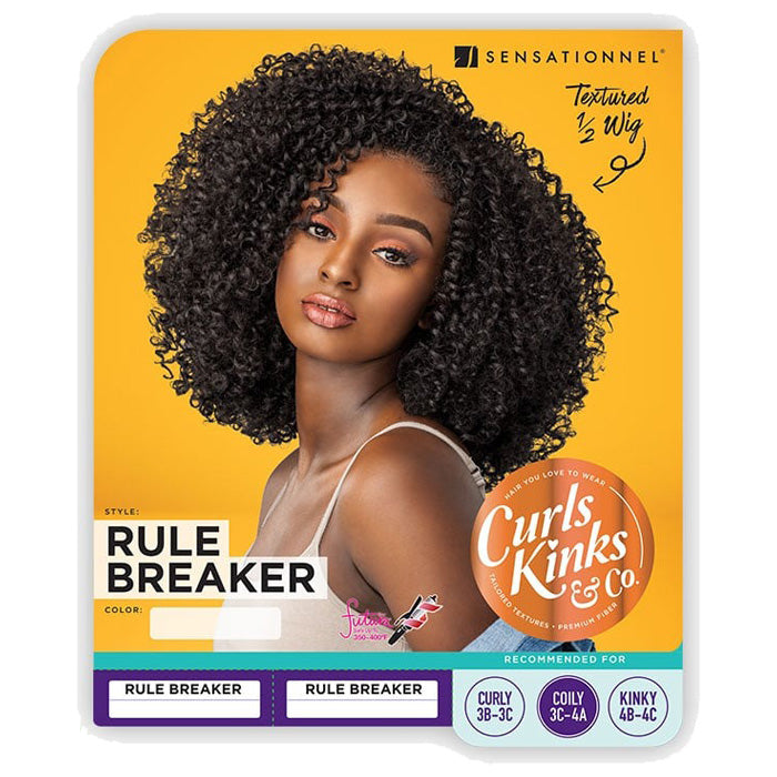 Sensationnel Instant Weave Curls Kinks & Co Half Wig - RULE BREAKER Alexwigs
