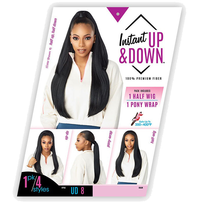 Sensationnel Instant Up & Down Pony Half Wig - UD 8 Alexwigs