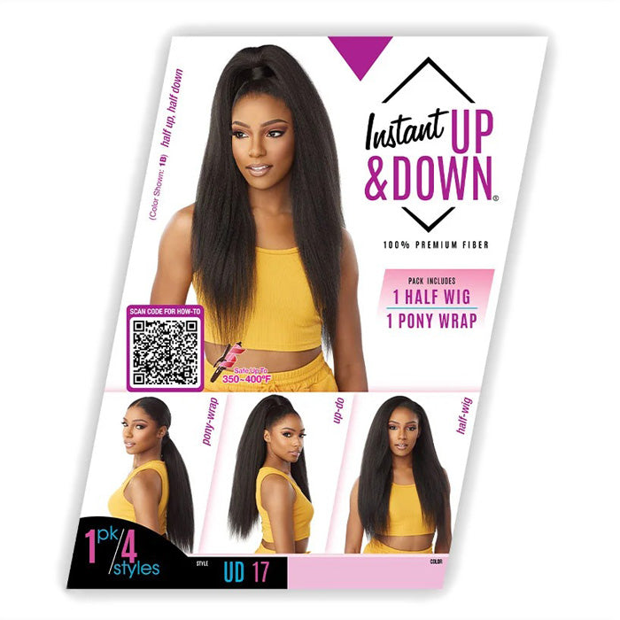 Sensationnel Instant Up & Down Half Wig - UD 17 Alexwigs