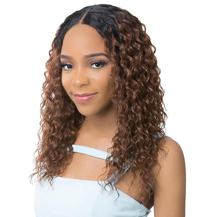 It's a Wig Human Hair HD Lace Front Wig - CRIMPY WATER WAVE 20 Alexwigs