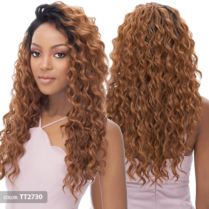 It's a Wig 360 All-Round 100% Human Hair Premium Mix Deep Part Lace Wig - EMOTION Alexwigs