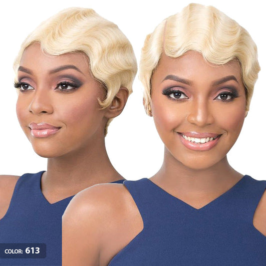 It's a Cap Weave Human Hair Wig HH NUNA Alexwigs