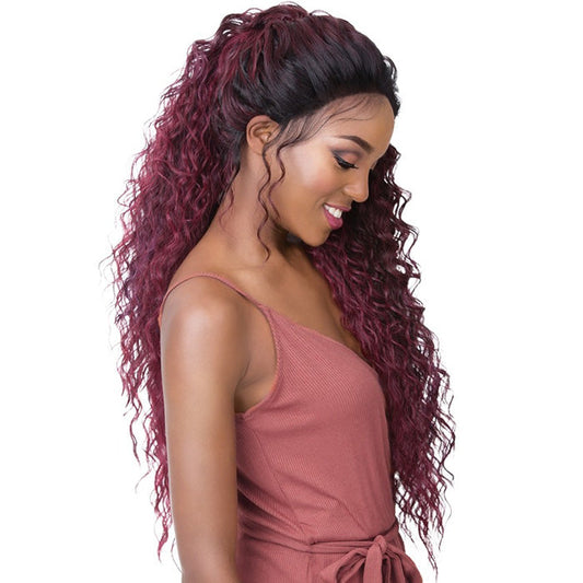 It's a Wig 360 All-Round 100% Human Hair Premium Mix Deep Frontal Lace Wig - TAMARA Alexwigs