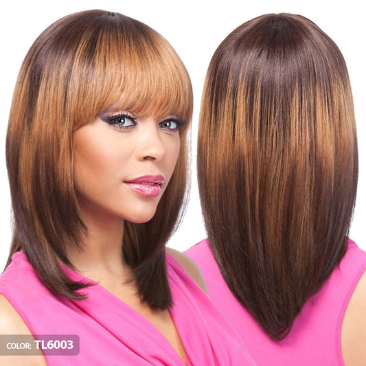 It's a Cap Weave 100% Human Hair Wig YAKI 1012 Alexwigs