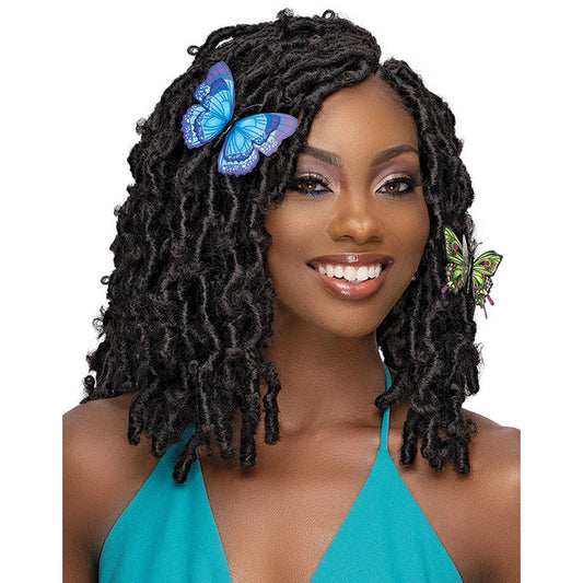 Janet Collection Nala Tress Looped Crochet Braids - 3X GYPSY BUTTERFLY LOCS 10/12/14" Alexwigs