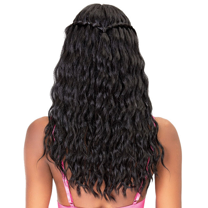 Janet Collection Braided Extended Part Swiss Lace Front Wig - LAYLA Alexwigs