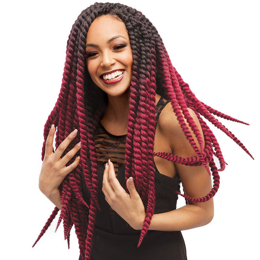 Janet Collection Pre-Looped Crochet Braid - HAVANA MAMBO TWIST 24" Alexwigs