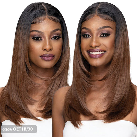 Janet Collection Melt 13X6 Swiss Lace Front Wig - POLINA Alexwigs