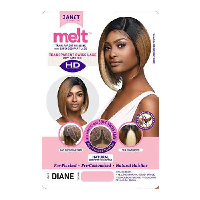 Janet Collection Melt Extended Part HD Lace Wig - DIANE Alexwigs