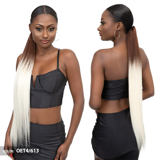 Janet Collection Remy Illusion Ponytail - STRAIGHT 32" Alexwigs