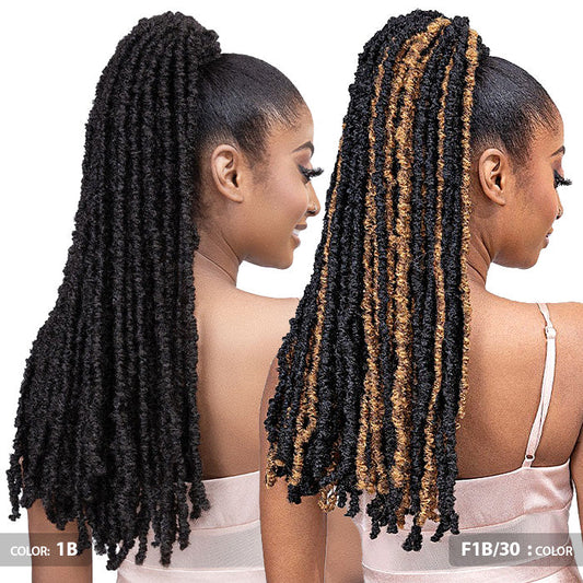 Janet Collection Remy Illusion Braid Ponytail - UTICA 24" Alexwigs