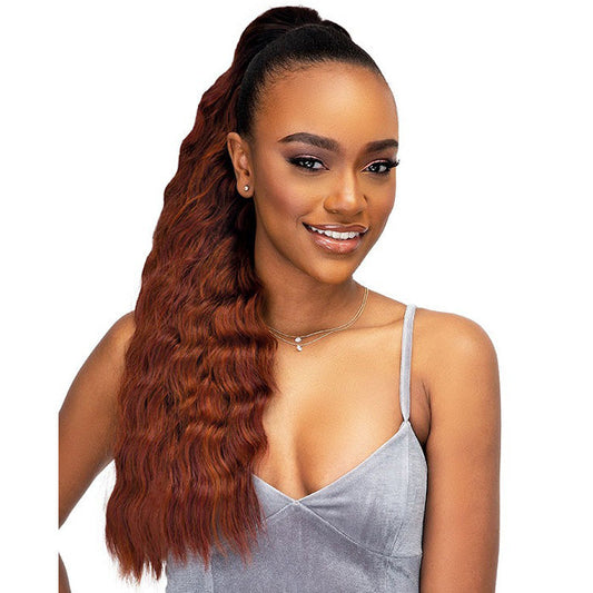 Janet Collection Everytime Noir Drawstring Ponytail - BANANA D/S Alexwigs