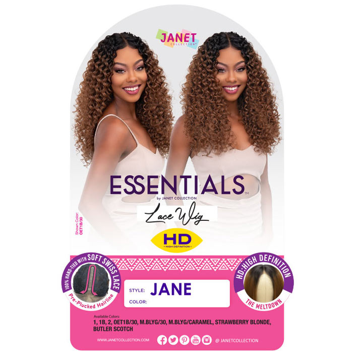 Janet Collection Premium Synthetic HD Lace Wig - JANE Alexwigs