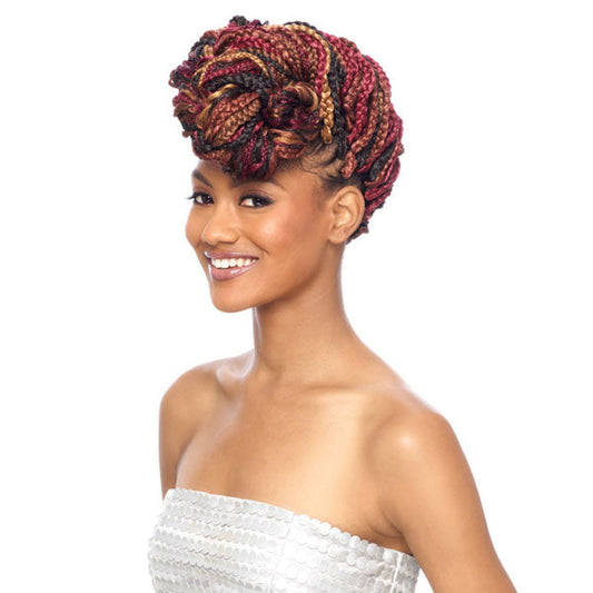 Vanessa Pre-Looped Crochet Braid African Arts - BOX BODY CURL 24" 2X Alexwigs