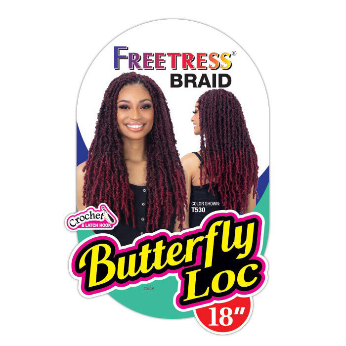 Freetress Crochet Braid - BUTTERFLY LOC 18" Alexwigs