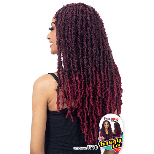 Freetress Crochet Braid - BUTTERFLY LOC 18" Alexwigs