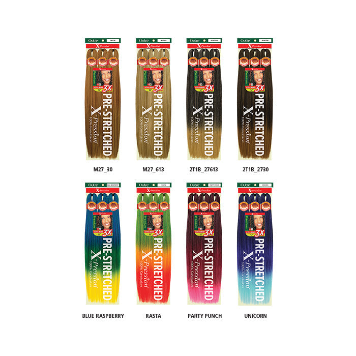 Outre X-Pression Pre-Stretched - ULTRA BRAID 3X 72" Alexwigs