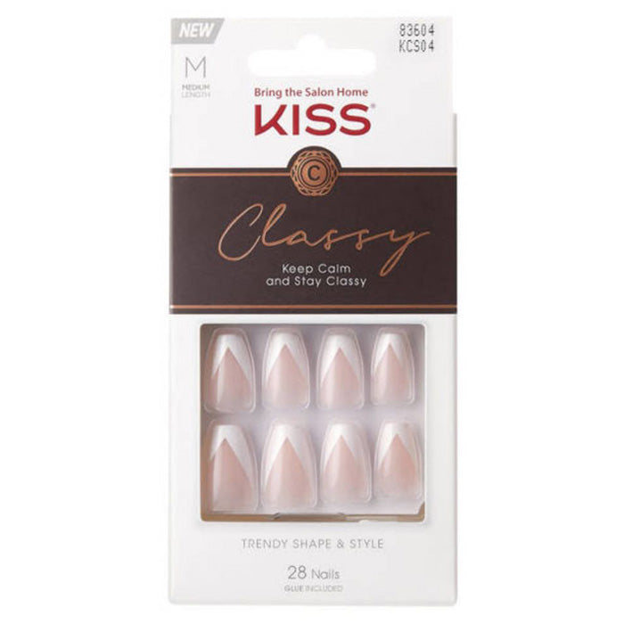 Kiss Charry Trendy Shape & Style Long 28 Nails - KCS04 Alexwigs