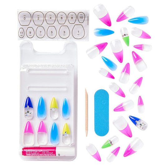 Kiss Gel Fantasy Translucent Nails 28PCS - JELLY GLOW KGFJ06 Alexwigs