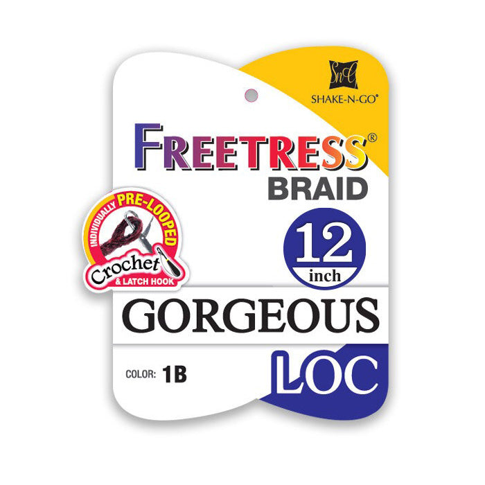 Freetress Pre-Looped Crochet Braid - GORGEOUS LOC 12" Alexwigs