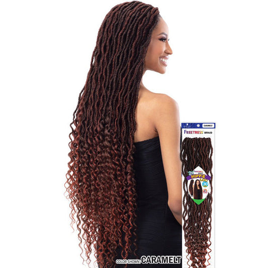Freetress Pre-Looped Crochet Braid - 2X HIPPIE LOC 30" Alexwigs