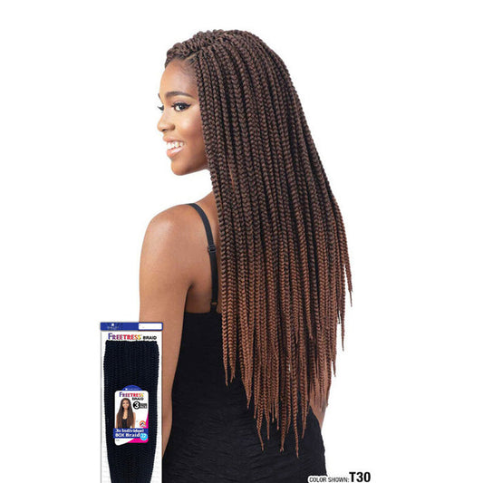 Freetress Pre-Looped Crochet Braid - 3X INDIVIDUAL BOX BRAID 22" Alexwigs