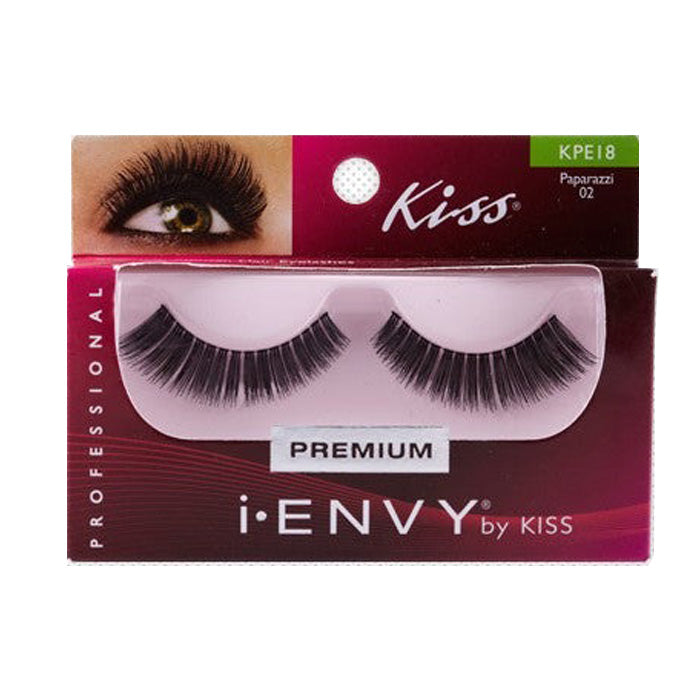 Kiss i-Envy Premium Human Hair Lashes - Paparazzi 02 KPE18 Alexwigs