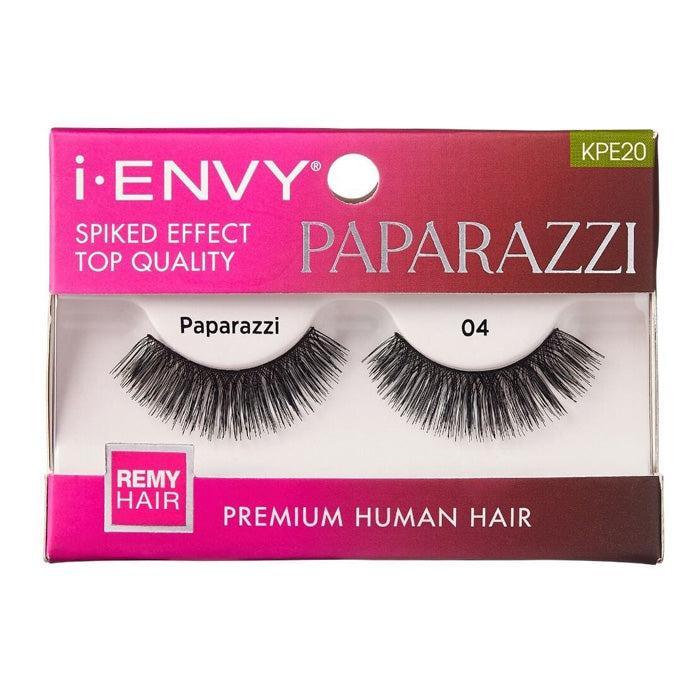 Kiss i-Envy Premium Human Hair Lashes - Paparazzi 04 KPE20 Alexwigs