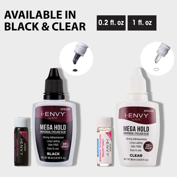 Ienvy Mega Hold Individual Eyelash Glue BLACK,CLEAR Alexwigs