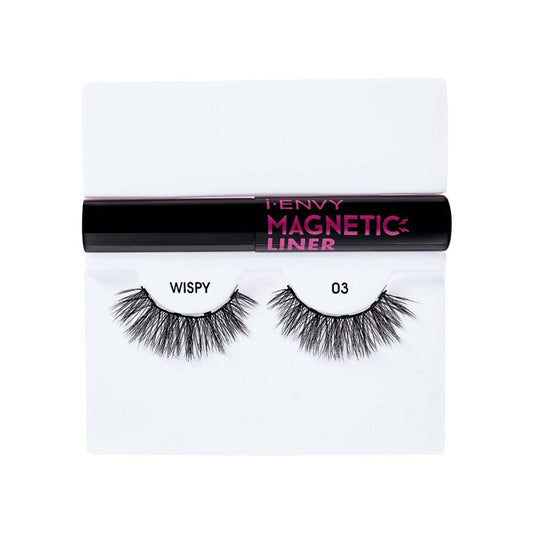 Kiss i-ENVY Quick & Easy Magnetic Liner & Lash - WISPY 03 KPMLK04 Alexwigs