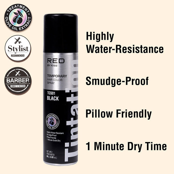 Kiss Tintnation Temporary Hair Color Spray 2.82 oz Alexwigs