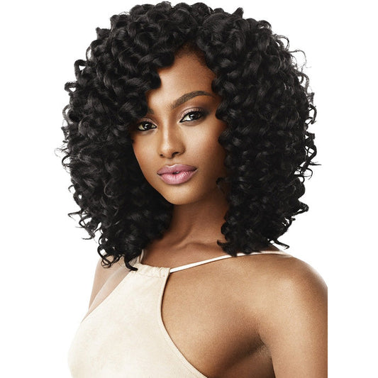 Outre X-Pression Curlette 4X Crochet Braid - DEEP ROD SET 8 Inch Alexwigs