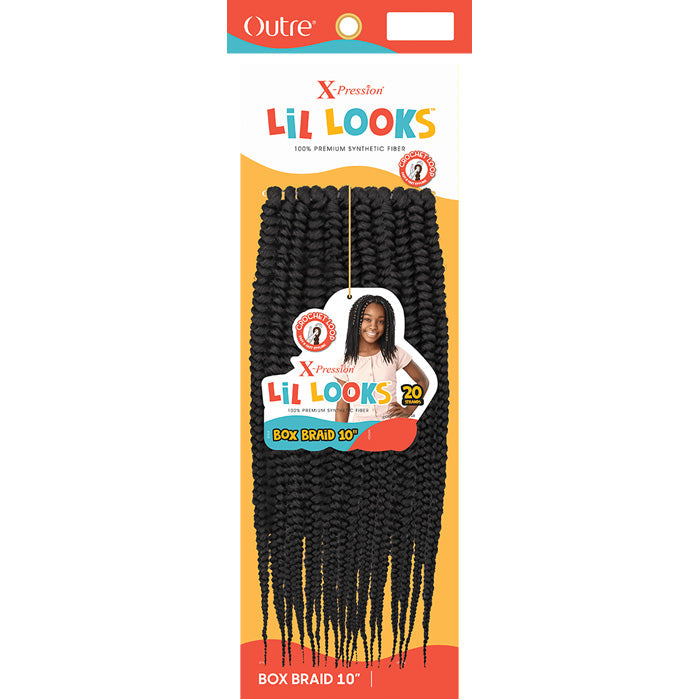 Outre X-Pression LiL Looks Crochet Loop Braid - BOX BRAID 10" Alexwigs
