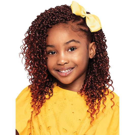 Outre X-Pression Lil Looks Crochet Loop Braid - PASSION WATER WAVE FEED TWIST 10" 3x Alexwigs